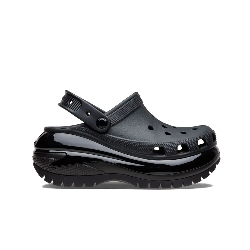 CROCS CLASSIC MEGA CRUSH CLOG BLACK 207988C001