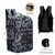 MOCHILA ALPINE SKATE TACTICA NEGRO GRIS (13687) en internet