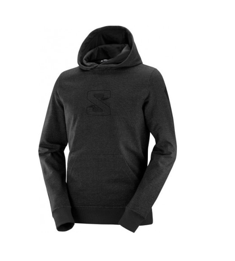 BUZO HOMBRE SALOMON LOGO LT HOODIE II M BLACK (17706)