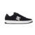 Zapatillas DC Shoes Striker en color negro con logo blanco.