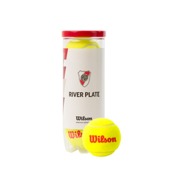 Tubo de pelotas x3 WILSON River Plate Tennis Ball (WR8204201001)