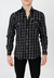 Camisa Slim Fit Negro ray Beige - comprar online