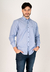 Camisa Corte Basico Lisa Celeste boton azul 1587 - comprar online