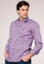 Camisa Corte Ejecutivo Flores 1628