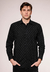 Camisa Corte Clasico Negro COP 1606 en internet