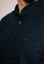 Camisa Corte Clasico Cuello Mao ML Lino Azul en internet