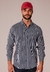 Camisa Corte Ejecutivo Marino Ray Blanco 1634