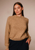 Sweater Dama Lana Punto Resorte Beige - comprar online