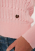 Sweater Dama Espigado Rosa - comprar online