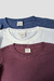 Pack x 3 Remeras Marino Tiza Bordo 213 - comprar online