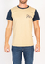 Remera Combinada Pascal Crudo - comprar online