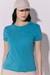 Remera Dama Pima Jersey con Spandex Petroleo - comprar online