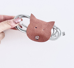 Portacables PINK DOG AND CAT - comprar online