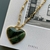Pre venta cuore piedra verde 10/5 - buy online