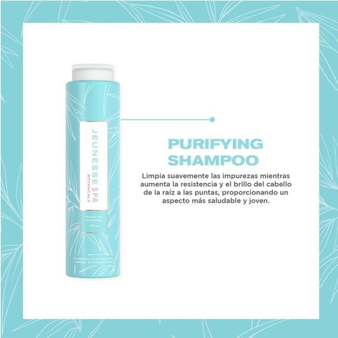 PURIFYING SHAMPOO vegano limpieza e hidratacion ideal para alisados (290ml) - JEUNESSE