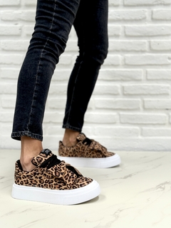 Zapatilla Champs Oli Animal Print - comprar online