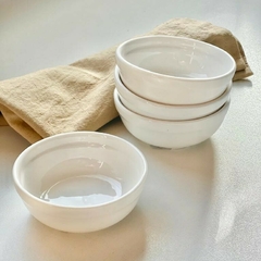 Set x 6 Salseras de Porcelana Blanca. Ideal sushi, salsas, aderezos - comprar online