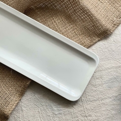 Bandeja Ceramica Blanca - M - Minimalista - comprar online