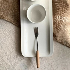 Imagen de Bandeja Ceramica Blanca - M - Minimalista