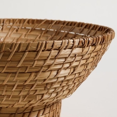 Centro de Mesa Frutera Bamboo y Rattan Natural - comprar online