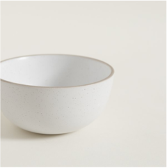 Bowl de Ceramica Borde Beige Cartago