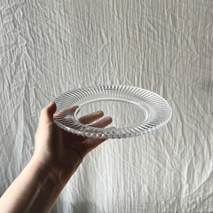 Plato de vidrio CLAIRE Redondo 18 cm. en internet