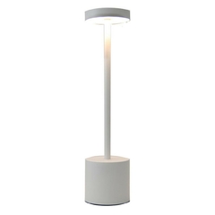 Velador con Luz LED Recargable - Linea Net Blanco - comprar online