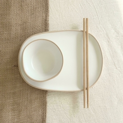 Set de Sushi Linea Neo Blanco Mate - comprar online