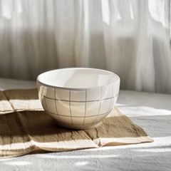 Bowl Blanco de Ceramica Paxos