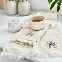 Paño set x 2 cotton-crudo - tienda online