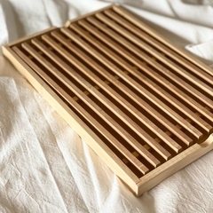 Tabla de bamboo para cortar pan. - comprar online