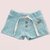 SHORT BOTONES WAFFLE ATLANTICO