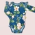 BODY VOLADOS UV - FLORES SILVESTRES AZUL