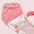 BABERO BANDANA FLAMME FLOWERY SALMON - comprar online