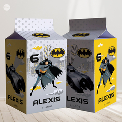 Milk box milkbox imprimible superheroe batman batimovil tukit