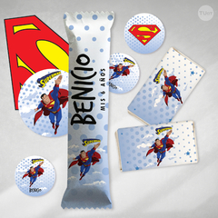 Kit imprimible super heroe superman tukit