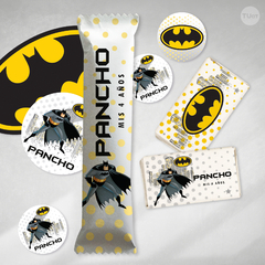 Kit imprimible superheroe batman tukit