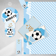 Kit imprimible futbol mundial argentina afa candy bar - comprar online