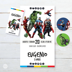 Kit imprimible super heroes superheroes tukit - TuKit