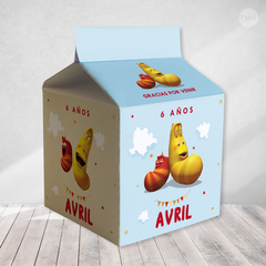 Kit imprimible larvas candy bar tukit - tienda online