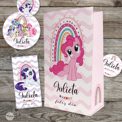 Kit imprimible my little pony pequeño pony tukit - comprar online