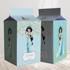 Milk box milkbox imprimible princesa jazmin aladin tukit