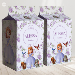 Milk box milkbox imprimible princesa sofia tukit