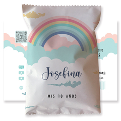Chips bags imprimible arcoiris rainbow tukit - comprar online