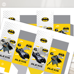 Milk box milkbox imprimible superheroe batman batimovil tukit - comprar online