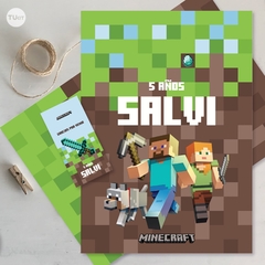 Kit imprimible minecraft tukit en internet