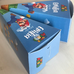 caja cajita cake box cakebox imprimible mario bros