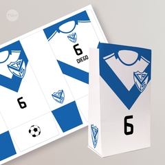 Bolsita golosinera imprimible futbol velez tukit - comprar online