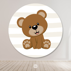 banner decorativo fondo de mesa, backdrop bear, bear party bundle