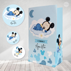 Kit imprimible mickey bebe baby babies tukit - TuKit